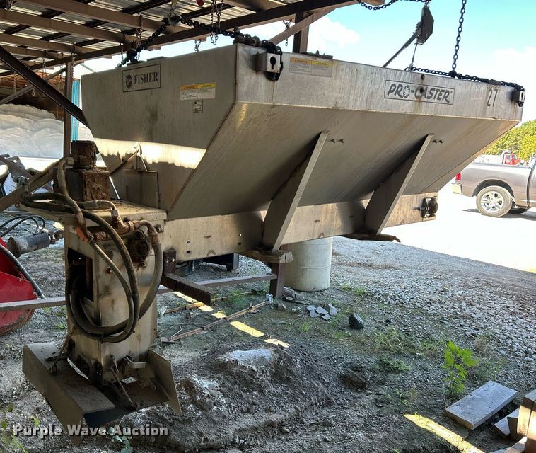 image for item EK3555 8' L Fisher Pro-Caster spreader