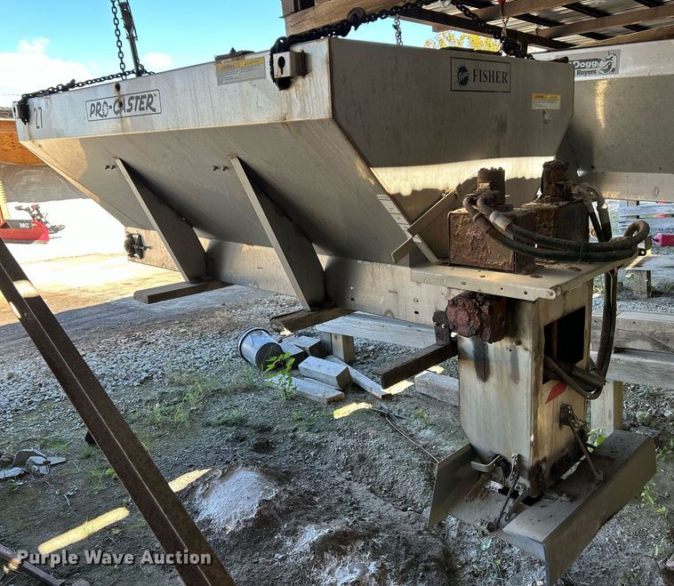 image for item EK3555 8' L Fisher Pro-Caster spreader