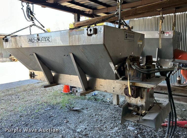 image for item EK3556 8' L Fisher Pro-Caster spreader