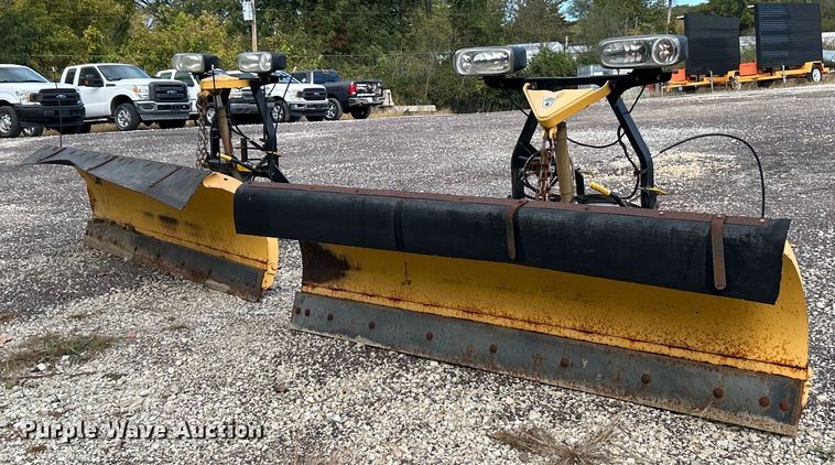 image for item EK3570 (2) 9' W Fisher snow plows