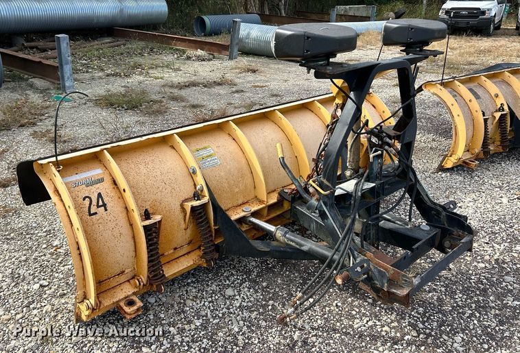 image for item EK3570 (2) 9' W Fisher snow plows