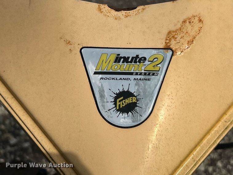 image for item EK3570 (2) 9' W Fisher snow plows