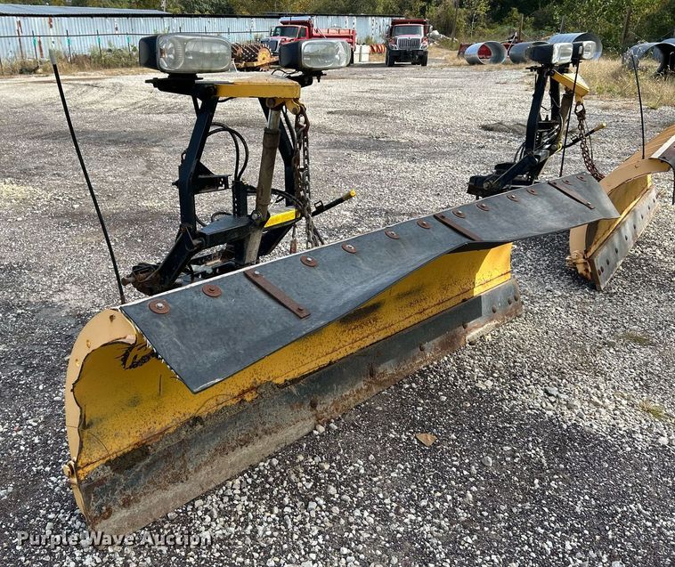 image for item EK3570 (2) 9' W Fisher snow plows