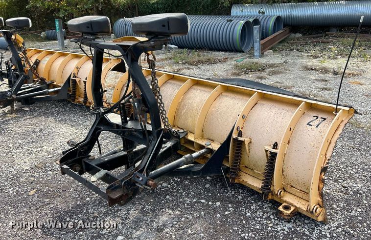 image for item EK3570 (2) 9' W Fisher snow plows