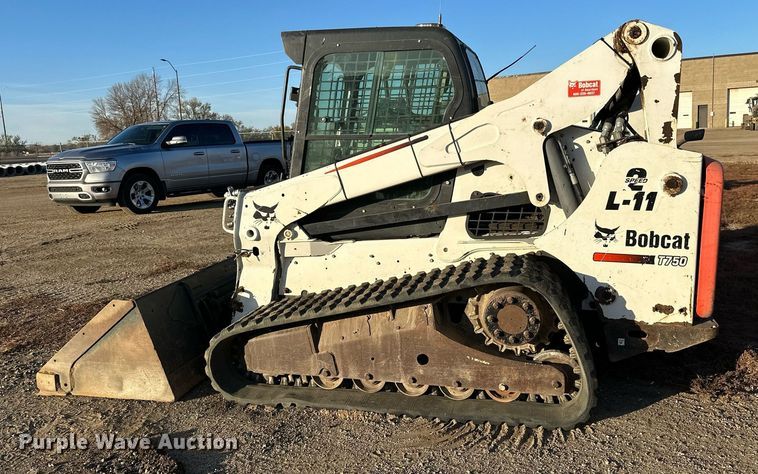 image for item EN2546 2012 Bobcat T750 tracked skid steer loader