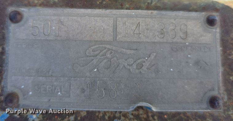 image for item EO1002 Tractor attachments