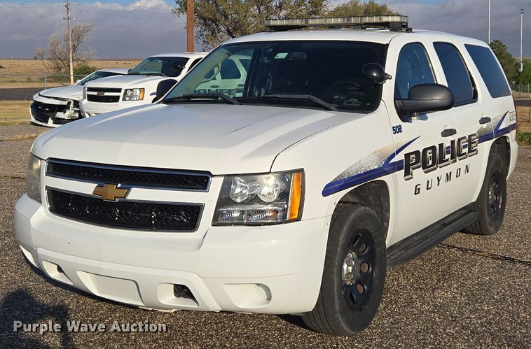 image for item ER8084 2012 Chevrolet Tahoe Police SUV