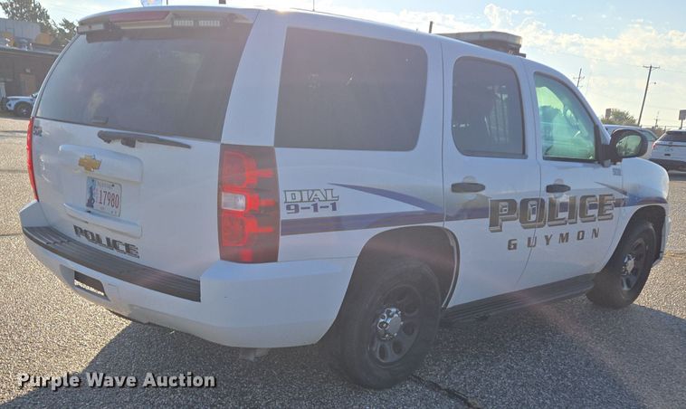 image for item ER8084 2012 Chevrolet Tahoe Police SUV