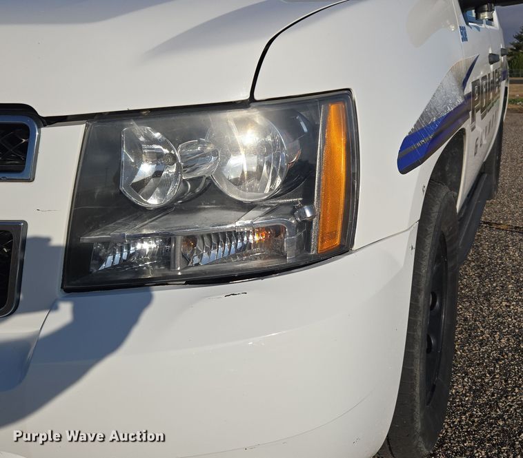 image for item ER8084 2012 Chevrolet Tahoe Police SUV