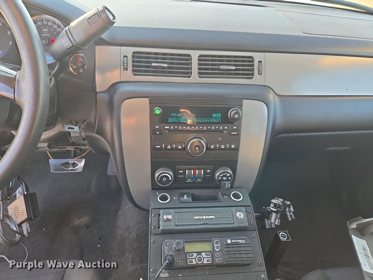 image for item ER8084 2012 Chevrolet Tahoe Police SUV