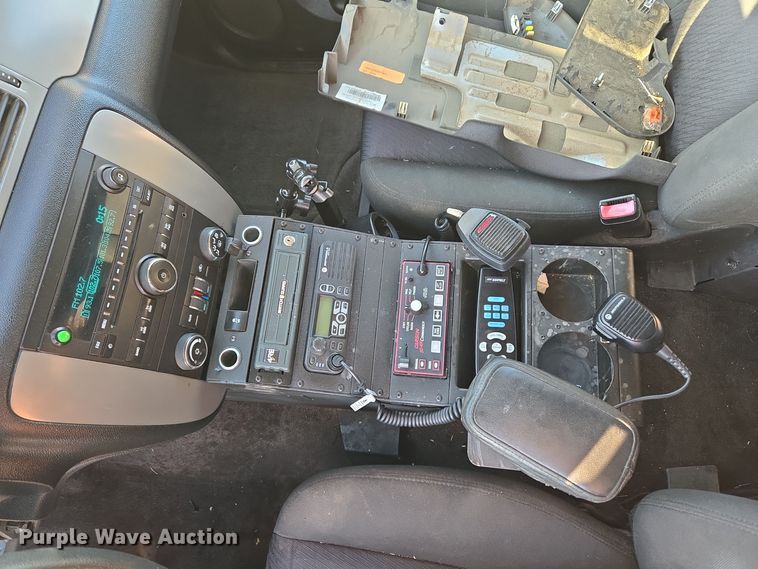 image for item ER8084 2012 Chevrolet Tahoe Police SUV