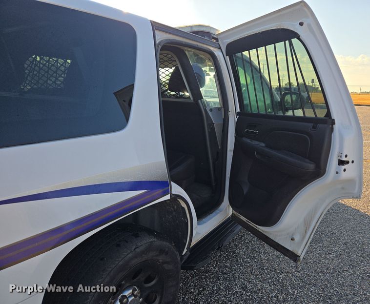 image for item ER8084 2012 Chevrolet Tahoe Police SUV