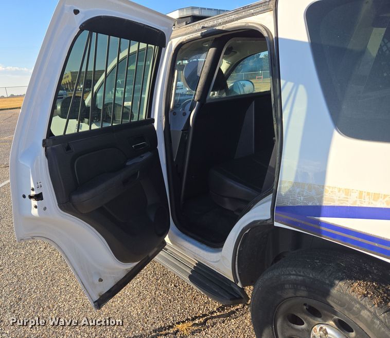 image for item ER8084 2012 Chevrolet Tahoe Police SUV