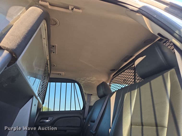 image for item ER8084 2012 Chevrolet Tahoe Police SUV