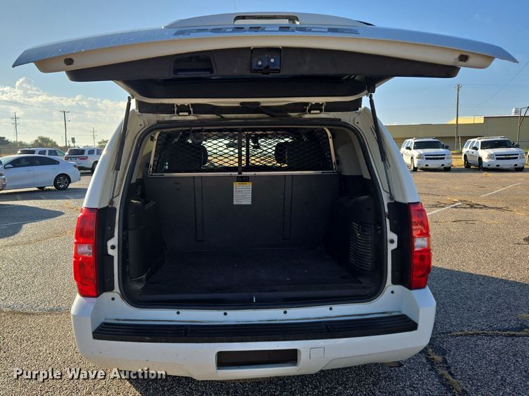 image for item ER8084 2012 Chevrolet Tahoe Police SUV