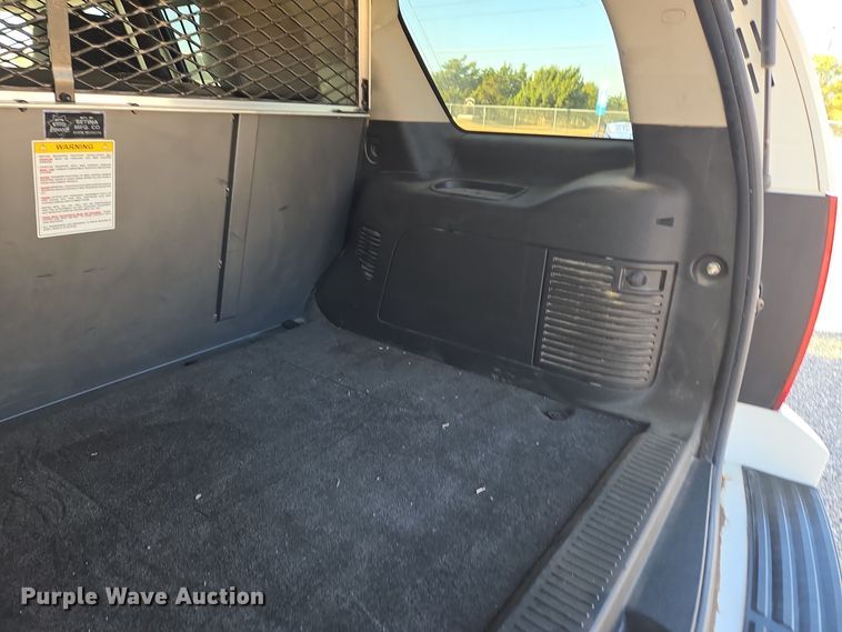 image for item ER8084 2012 Chevrolet Tahoe Police SUV