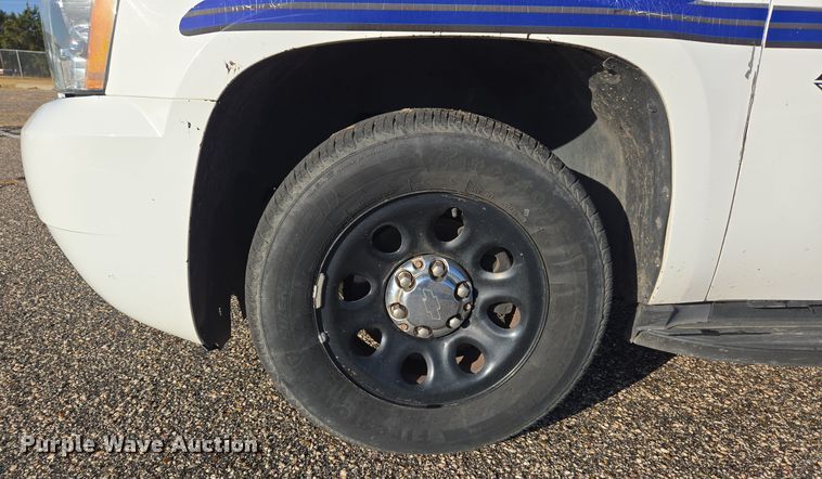 image for item ER8084 2012 Chevrolet Tahoe Police SUV
