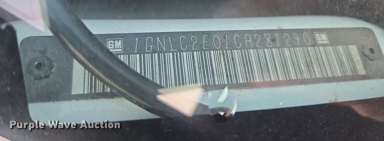 image for item ER8084 2012 Chevrolet Tahoe Police SUV