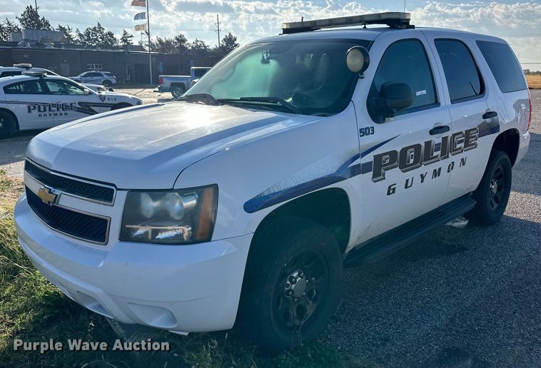 image for item ER8085 2012 Chevrolet Tahoe Police SUV