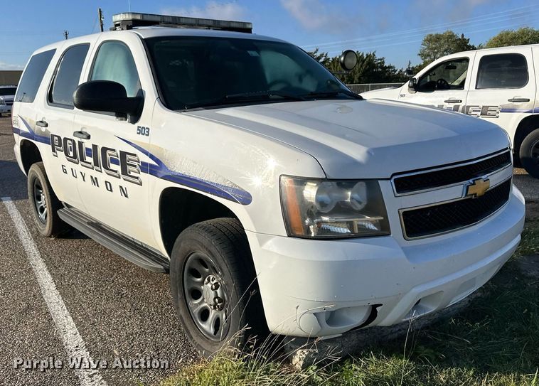 image for item ER8085 2012 Chevrolet Tahoe Police SUV