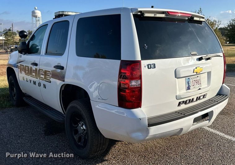 image for item ER8085 2012 Chevrolet Tahoe Police SUV