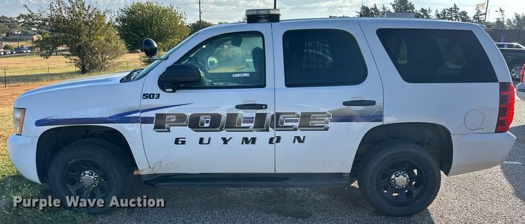 image for item ER8085 2012 Chevrolet Tahoe Police SUV