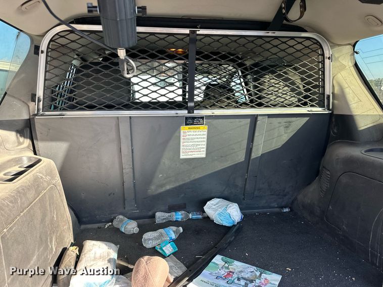 image for item ER8085 2012 Chevrolet Tahoe Police SUV