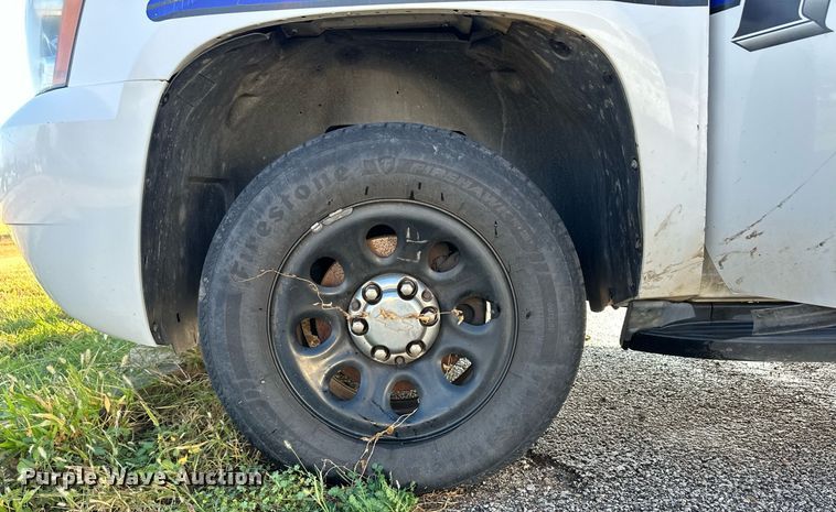 image for item ER8085 2012 Chevrolet Tahoe Police SUV