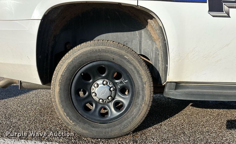 image for item ER8085 2012 Chevrolet Tahoe Police SUV