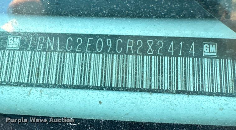 image for item ER8085 2012 Chevrolet Tahoe Police SUV