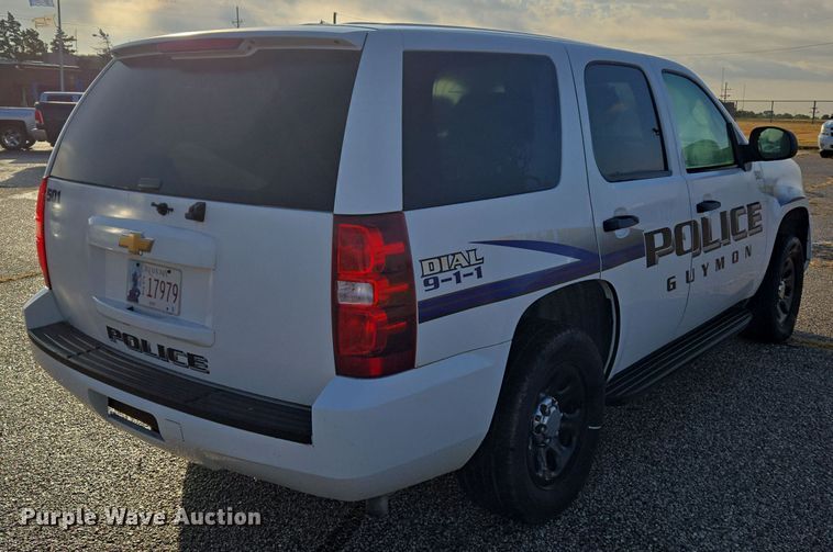 image for item ER8086 2012 Chevrolet Tahoe Police SUV