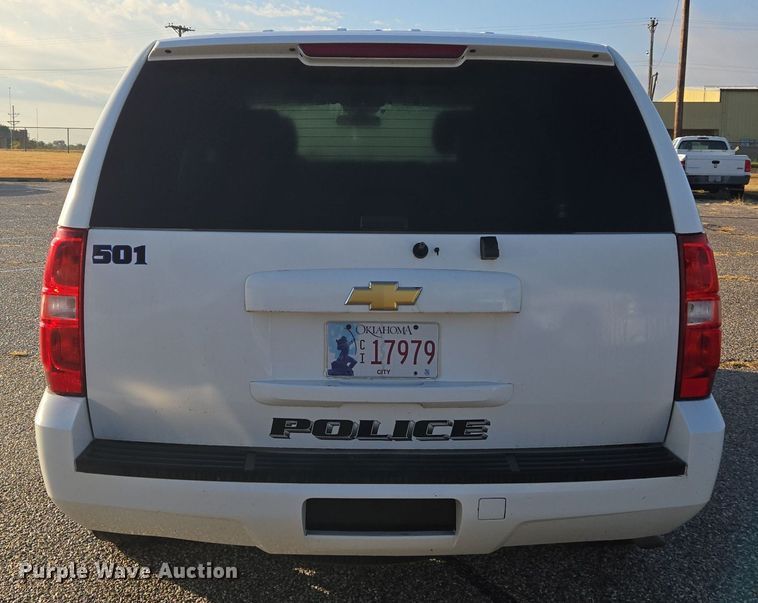 image for item ER8086 2012 Chevrolet Tahoe Police SUV