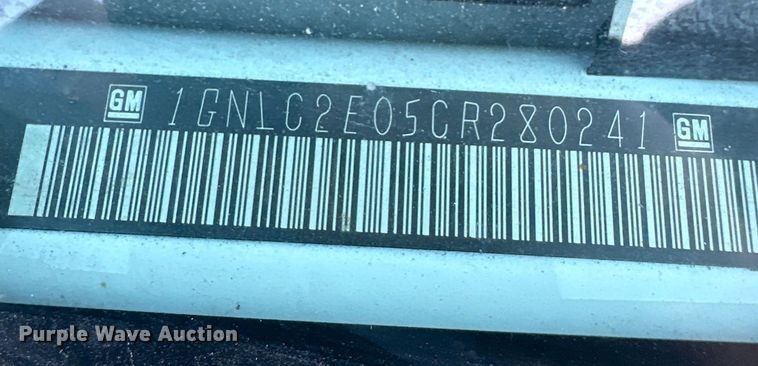 image for item ER8086 2012 Chevrolet Tahoe Police SUV