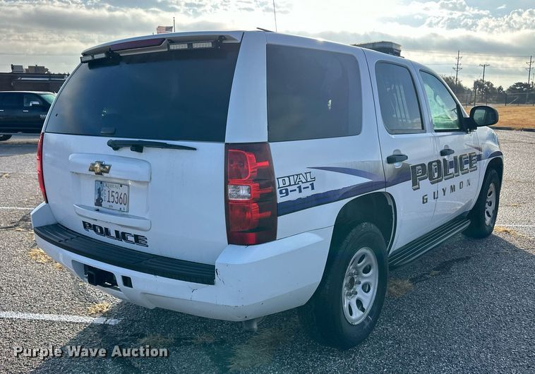 image for item ER8087 2011 Chevrolet Tahoe Police SUV
