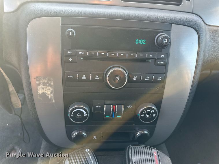 image for item ER8087 2011 Chevrolet Tahoe Police SUV