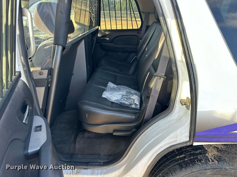image for item ER8087 2011 Chevrolet Tahoe Police SUV