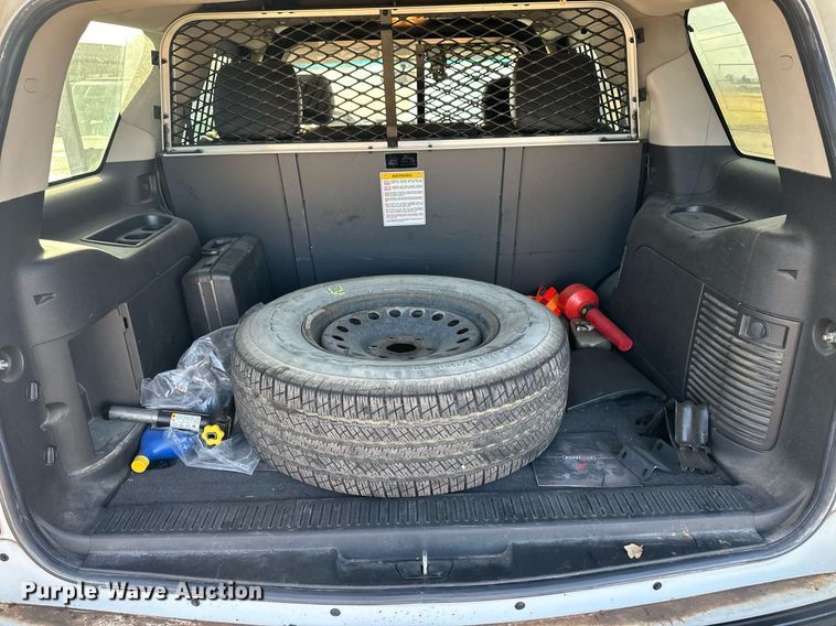 image for item ER8087 2011 Chevrolet Tahoe Police SUV