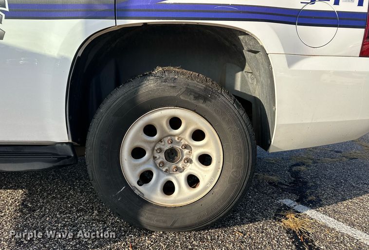 image for item ER8087 2011 Chevrolet Tahoe Police SUV
