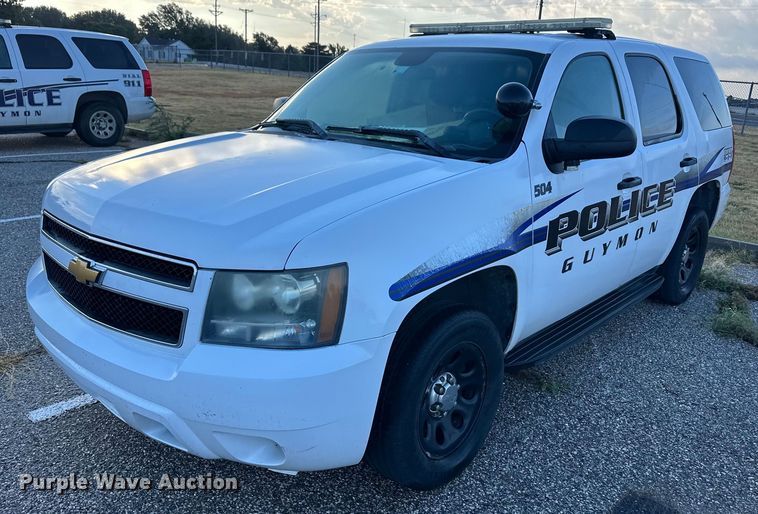 image for item ER8090 2012 Chevrolet Tahoe Police SUV