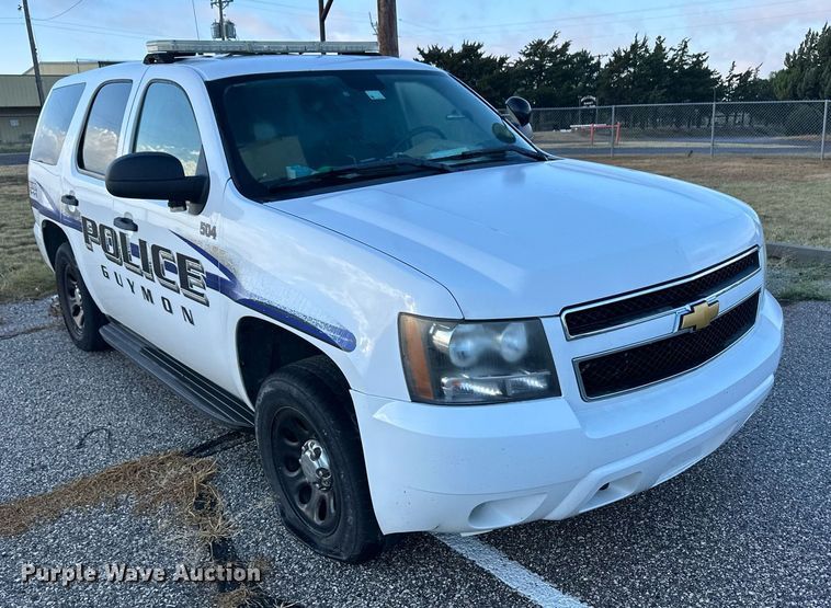 image for item ER8090 2012 Chevrolet Tahoe Police SUV