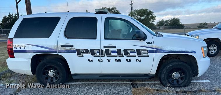 image for item ER8090 2012 Chevrolet Tahoe Police SUV