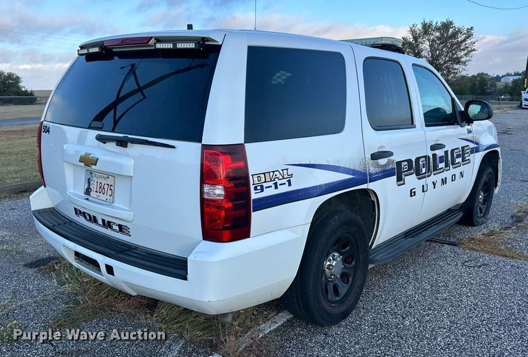 image for item ER8090 2012 Chevrolet Tahoe Police SUV