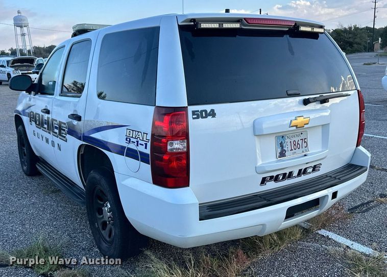 image for item ER8090 2012 Chevrolet Tahoe Police SUV