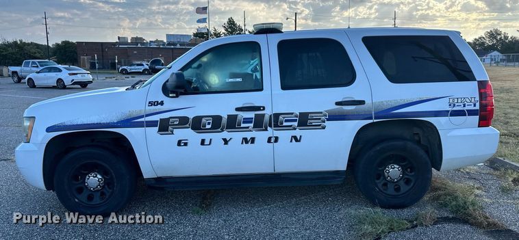 image for item ER8090 2012 Chevrolet Tahoe Police SUV