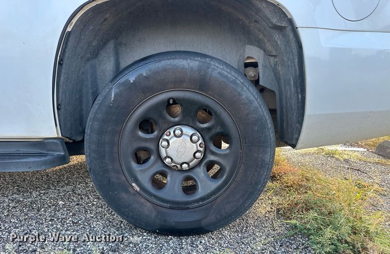 image for item ER8090 2012 Chevrolet Tahoe Police SUV