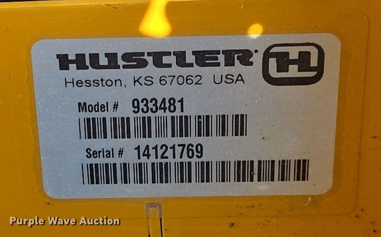 image for item ER8094 2014 Hustler Fastrak SD ZTR lawn mower