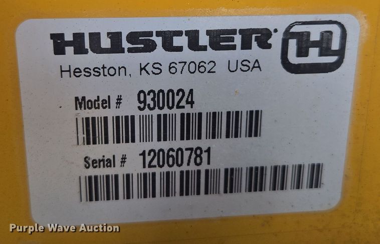 image for item ER8095 Hustler Super Z ZTR lawn mower