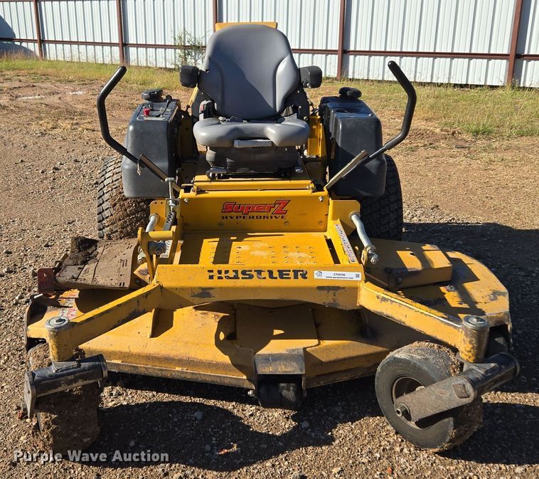 image for item ER8096 2014 Hustler Super Z ZTR lawn mower