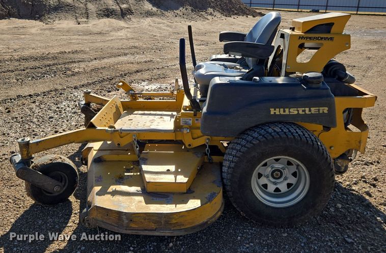 image for item ER8096 2014 Hustler Super Z ZTR lawn mower