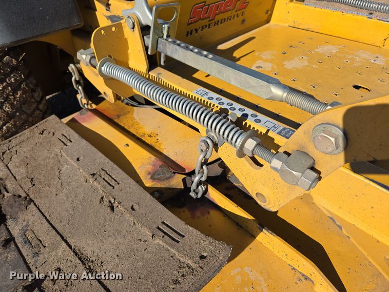 image for item ER8096 2014 Hustler Super Z ZTR lawn mower